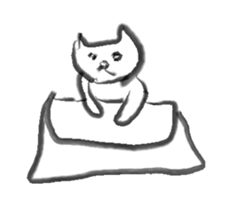 cat Sticker 1.5 sticker #5846664