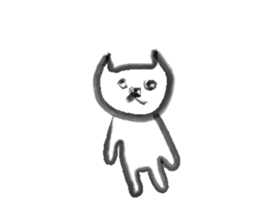 cat Sticker 1.5 sticker #5846672