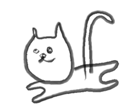 cat Sticker 1.5 sticker #5846686