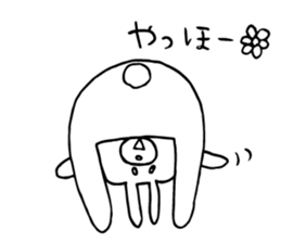 Daily negative rabbit sticker #5847016