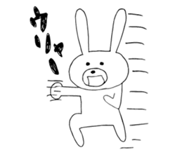 Daily negative rabbit sticker #5847029