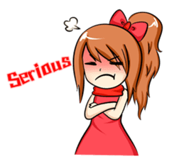 fashion girl sticker #5847533