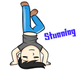 fashion girl sticker #5847534