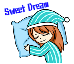 fashion girl sticker #5847536