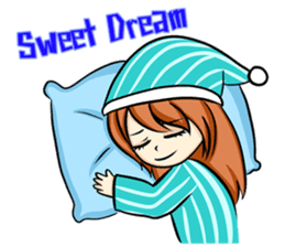 fashion girl sticker #5847536