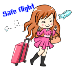 fashion girl sticker #5847537