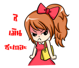 fashion girl sticker #5847538