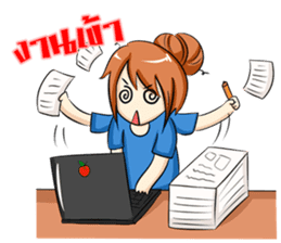 fashion girl sticker #5847542