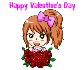 fashion girl sticker #5847553