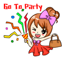 fashion girl sticker #5847557