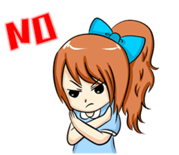 fashion girl sticker #5847571