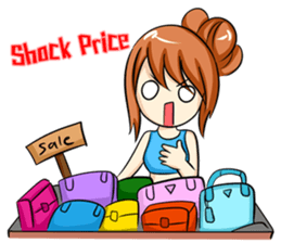 fashion girl sticker #5847575