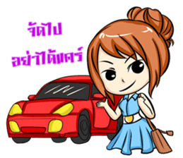 fashion girl sticker #5847579