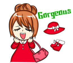 fashion girl sticker #5847585