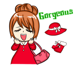 fashion girl sticker #5847585