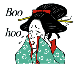 UKIYOE JAPAN English version sticker #5847731