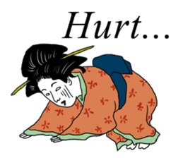 UKIYOE JAPAN English version sticker #5847742