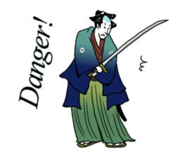 UKIYOE JAPAN English version sticker #5847760