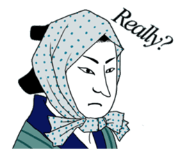 UKIYOE JAPAN English version sticker #5847763