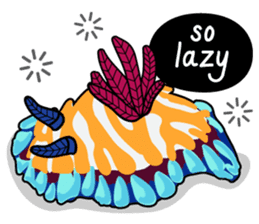 Scuba Gang - Nudibranch lovers sticker #5848523