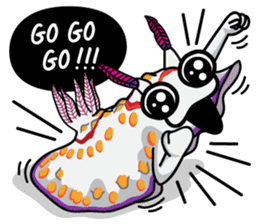 Scuba Gang - Nudibranch lovers sticker #5848525