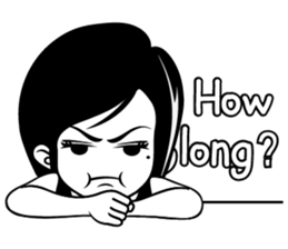 Girl friend"part2"Life(English) sticker #5848651