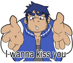 Isari characters English version sticker #5848971