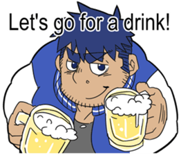 Isari characters English version sticker #5848973