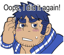 Isari characters English version sticker #5848976