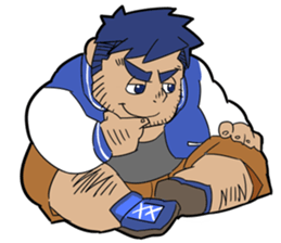 Isari characters English version sticker #5848977