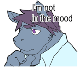 Isari characters English version sticker #5848978