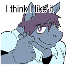 Isari characters English version sticker #5848980