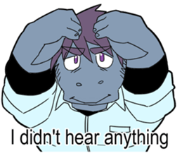 Isari characters English version sticker #5848981