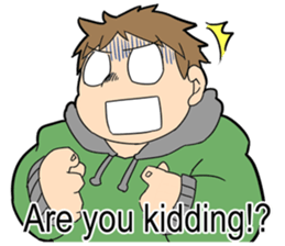 Isari characters English version sticker #5848987