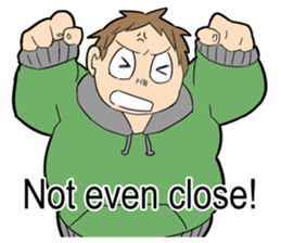 Isari characters English version sticker #5848988