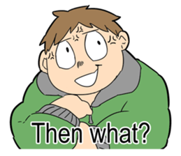 Isari characters English version sticker #5848989