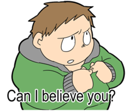 Isari characters English version sticker #5848990