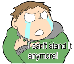 Isari characters English version sticker #5848991