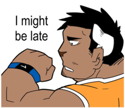 Isari characters English version sticker #5848995