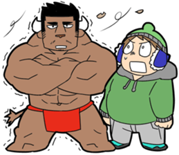 Isari characters English version sticker #5849007