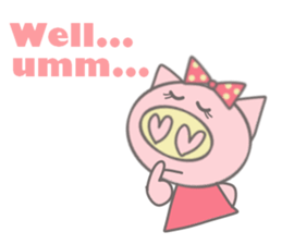 Bu-suke&Bu-ko(English version) sticker #5849056