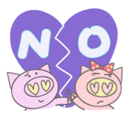 Bu-suke&Bu-ko(English version) sticker #5849060