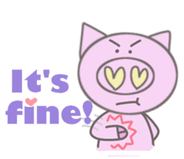 Bu-suke&Bu-ko(English version) sticker #5849063