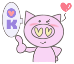 Bu-suke&Bu-ko(English version) sticker #5849067