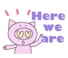 Bu-suke&Bu-ko(English version) sticker #5849071