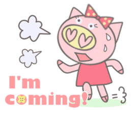 Bu-suke&Bu-ko(English version) sticker #5849073