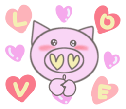 Bu-suke&Bu-ko(English version) sticker #5849074