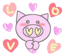 Bu-suke&Bu-ko(English version) sticker #5849074