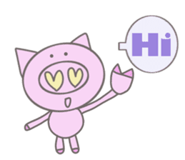 Bu-suke&Bu-ko(English version) sticker #5849083