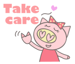 Bu-suke&Bu-ko(English version) sticker #5849084